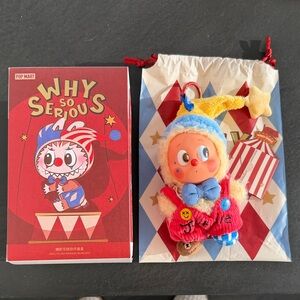POP MART Why So Serious Vinyl Plush Pendant Series. Brand New. Twinkle Twinkle